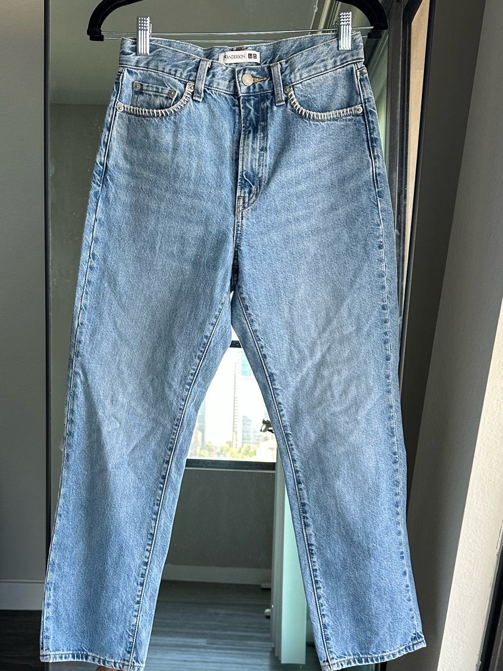 JW Anderson x Uniqlo Light Blue Denim Jeans Size 24
